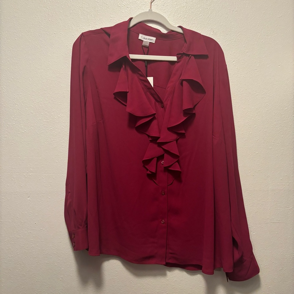 NWT Calvin Klein Top Sz 1X